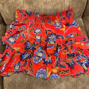 Rebecca Minkoff floral skirt. Size small